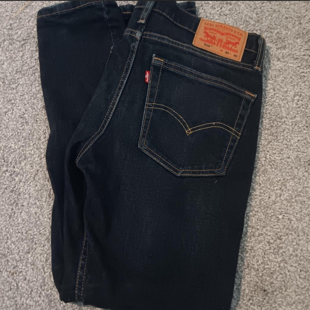 Levis Womens Jeans Dark Blue
